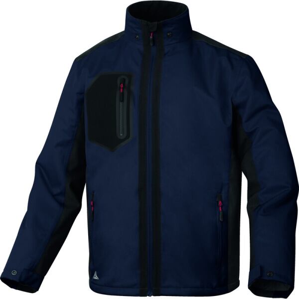 PARKA AREN AZUL/NEGRO S