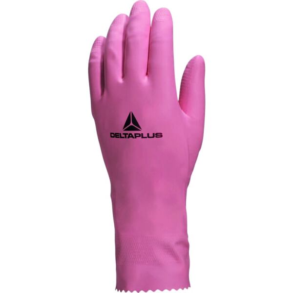 GUANTE LATEX FLOCADO ROSA 6/7
