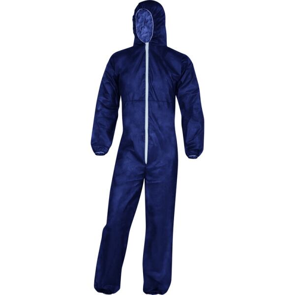 BUZO  POLIPRO. AZUL+CAPUCHA L
