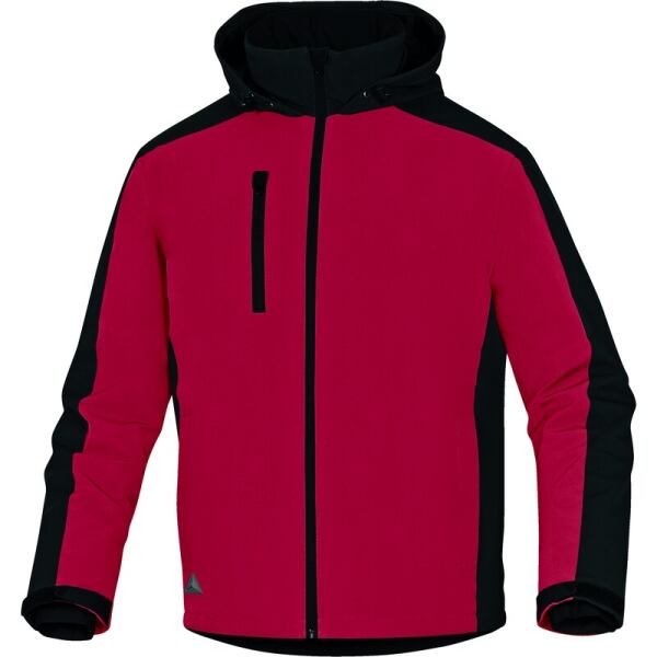 PARKA VIGO ROJO/NEGRO S