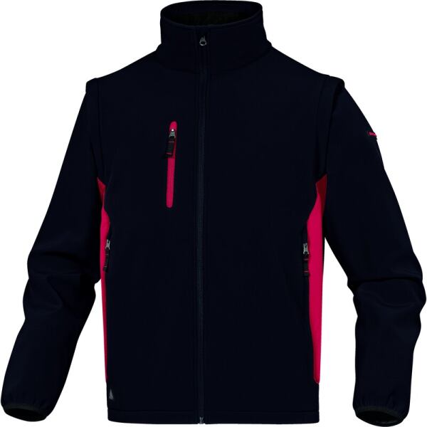 CHAQUETA MYSEN2 NEGRO / ROJO S
