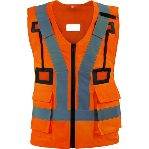 CHALECO HARVESGI NARANJA FLUO