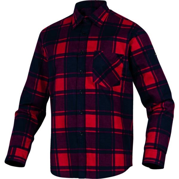 CAMISA RUBY ROJO/NEGRO S