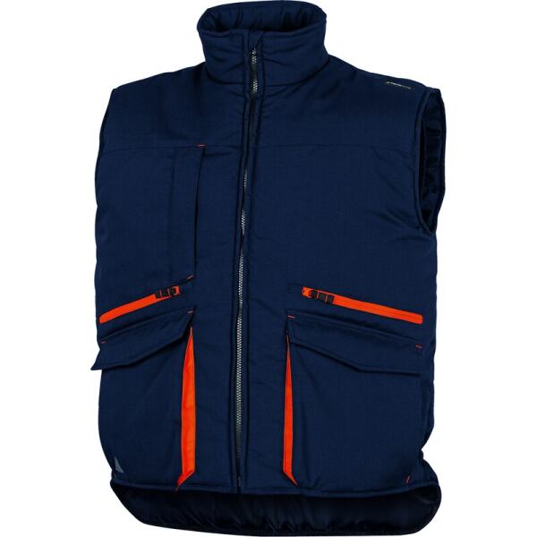 CHALECO SIERRA2 AZUL/NARANJA S